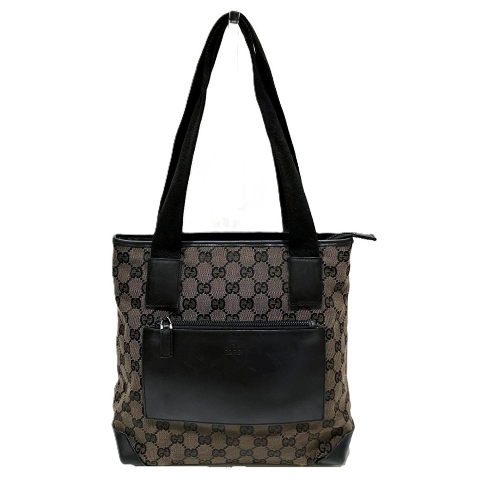 Gucci Gucci Tote Bag Canvas Leather 019 0402